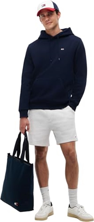 Tommy Jeans TJM REG S FLAG HOODIE Sweatshirt Erkek