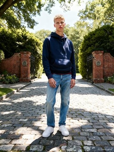 Tommy Jeans TJM REG S FLAG HOODIE Sweatshirt Erkek