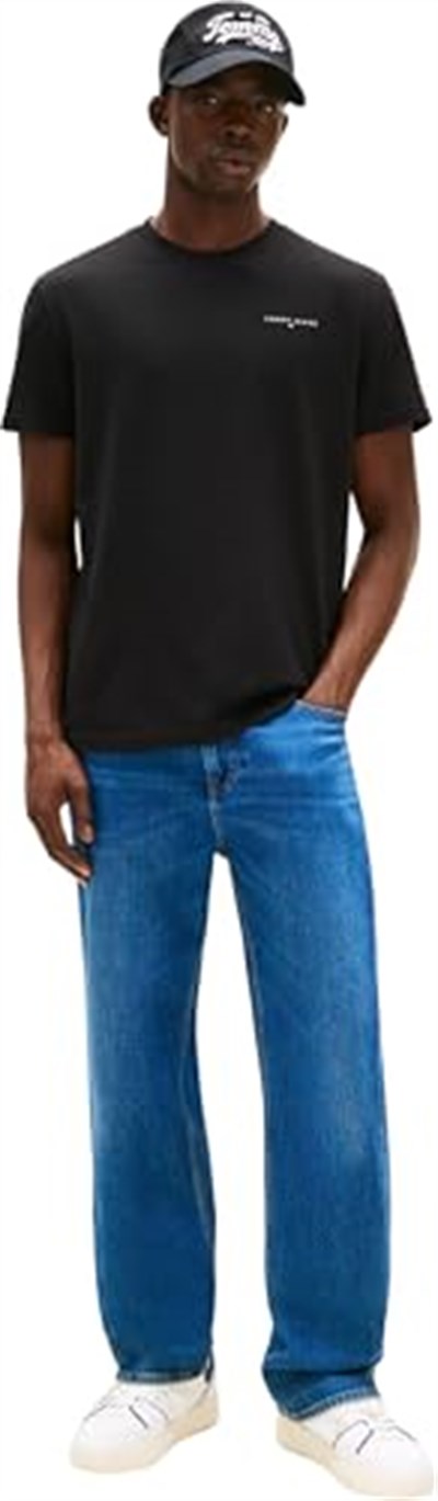 Tommy Jeans TJM SLIM LINEAR CHEST TEE EXT Tişört Erkek