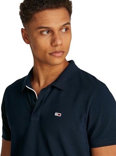 Tommy Jeans TJM SLIM PLACKET POLO EXT Polo T-shirt Erkek