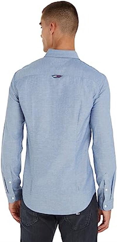 Tommy Jeans TJM SLIM STRETCH OXFORD SHIRT Gömlek Erkek