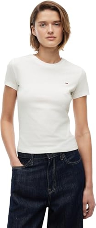 Tommy Jeans TJW 2PACK C-NECK TEE T-shirt Kadın