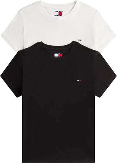 Tommy Jeans TJW 2PACK C-NECK TEE T-shirt Kadın