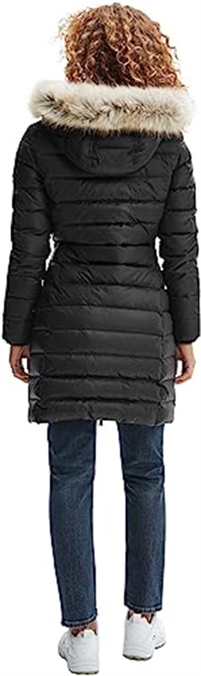 Tommy Jeans TJW ESSENTIAL HOODED DOWN COAT Dış Giyim Kadın