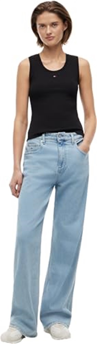 Tommy Jeans TJW ESSENTIAL RIB TANK EXT Tişört Kadın