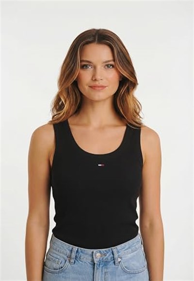 Tommy Jeans TJW ESSENTIAL RIB TANK EXT Tişört Kadın