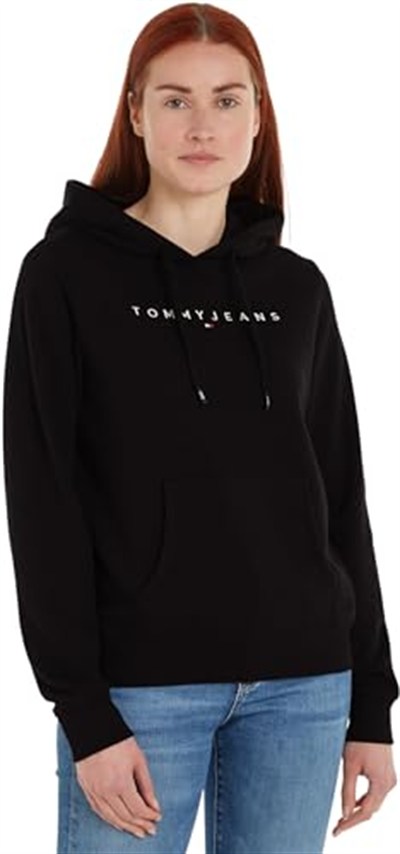 Tommy Jeans Tjw Reg Linear Hoodie Sweatshirt Kadın