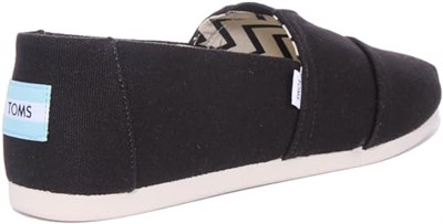 TOMS Herren Alpargata aus Recycelter Baumwolle Flache Slipper