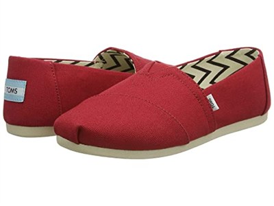 TOMS Kadın Alpargata geri dönüştürülmüş pamuktan düz terlik