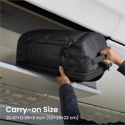 tomtoc 28-40L Seyahat Sırt Çantası, TSA Uyumlu Kabin Bagajı, Su Geçirmez, Hafif, Dayanıklı, Laptop, İş, Günlük, Hafta Sonu ve Seyahat Kullanımı, Weekender, Business, Hafif Backpack