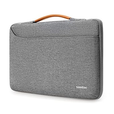 tomtoc 360° çanta kılıfı için 15 inç Yeni MacBook Air M3/A3114 M2/A2941 2024-2023, 15 inç Microsoft Surface Laptop 6/5/4, Su İtici Laptop Çantası Laptop Kılıfı