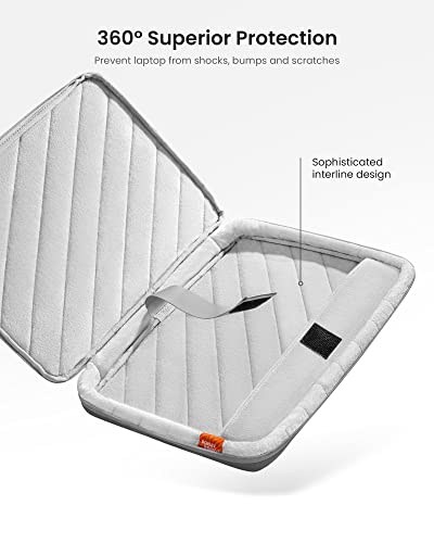 tomtoc 360° çanta kılıfı için 15 inç Yeni MacBook Air M3/A3114 M2/A2941 2024-2023, 15 inç Microsoft Surface Laptop 6/5/4, Su İtici Laptop Çantası Laptop Kılıfı