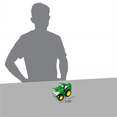 TOMY Games 736 47216 John Deere Johnny Traktör El Feneri, Yeşil