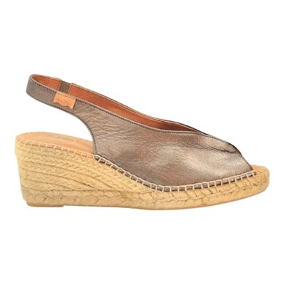 TONI PONS Womens Leather Espadrille - LAILA-P - White