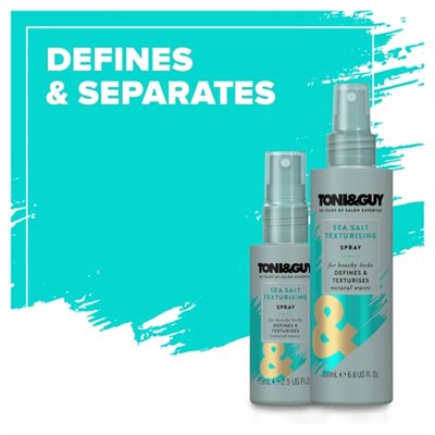 TONI&GUY Deniz Tuzu Etkili Şekillendirici Saç Spreyi 200 Ml