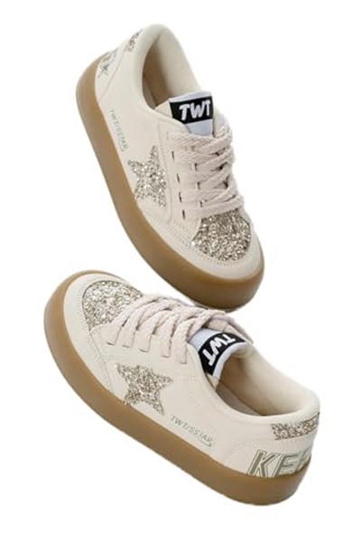 Tonny Black Çocuk Unisex Spor Ayakkabı Termo Taban Yıldız Detaylı Bağcıklı ve Cırtlı Günlük Casual - Bedenler: 26 EU, 27 EU, 28 EU, 29 EU, 30 EU, 31 EU, 32 EU, 33 EU...