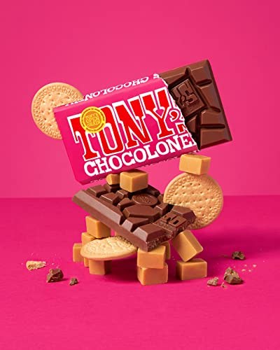 Tony’s Chocolonely Karamel Kurabiye Parçalı Çikolata 180 Gr
