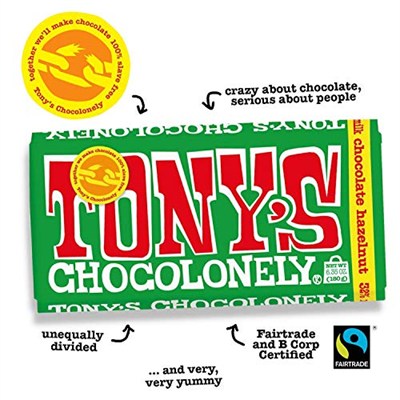 Tonys Chocolonely Fındıklı Sütlü Çikolata 180 gr