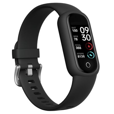 TOOBUR Fitness takip cihazı, uyku izleyici, IP68 su geçirmez, aktivite izleyici, siyah