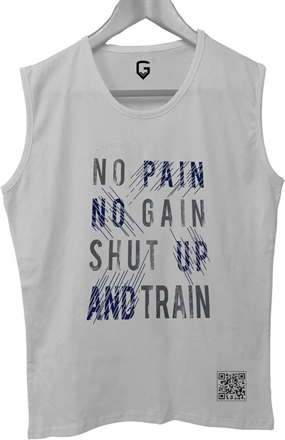 TOP GLORY (T101) NoNo Kolsuz Sporcu T-Shirt Tank Top -
