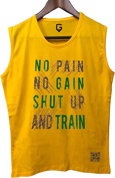 TOP GLORY (T101) NoNo Kolsuz Sporcu T-Shirt Tank Top -