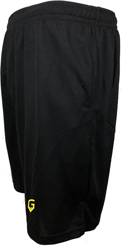 TOP GLORY (T1258) Fitness Şort Spor Şortu Siyah-