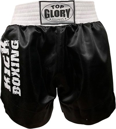 TOP GLORY (T1288) Unisex Kick Boks Şortu 6601 Siyah-
