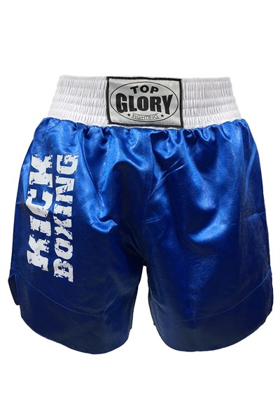 TOP GLORY (T1300) Unisex Kick Boks Şortu 6602 Mavi-