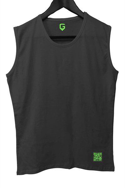 TOP GLORY (T511) Basic Tank Top Kolsuz Sporcu TShirt-