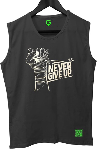 TOP GLORY (T513) NGU Tank Top Kolsuz Sporcu TShirt-
