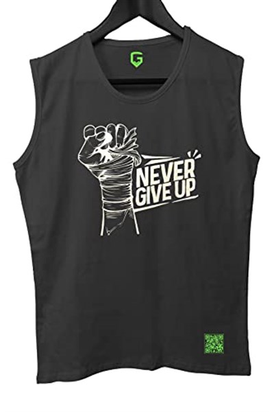 TOP GLORY (T513) NGU Tank Top Kolsuz Sporcu TShirt-