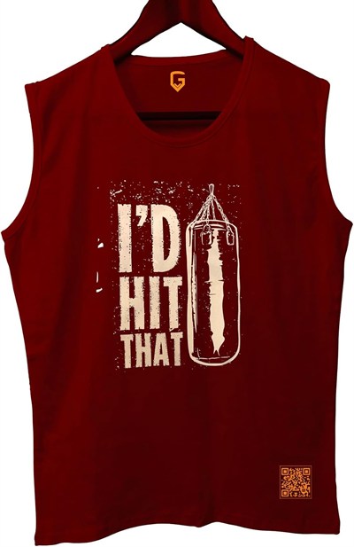 TOP GLORY (T515) Boks Tank Top Kolsuz Sporcu TShirt-