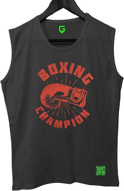 TOP GLORY (T546) BoxinChamp Tank Top Kolsuz Sporcu TShirt-