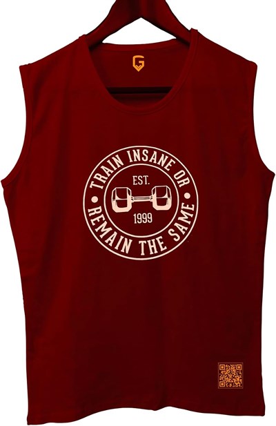 TOP GLORY (T56) Rts Kolsuz Sporcu T-Shirt Tank Top -