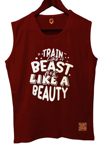 TOP GLORY (T57) Bro Fitness Gym Tank Top Sporcu Atleti-