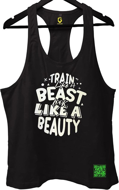TOP GLORY (T59) TrainBeast Fitness Gym Tank Top Sporcu Atleti-