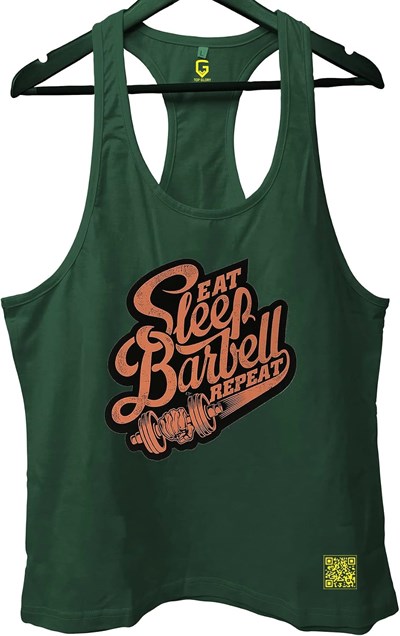 TOP GLORY (T93) SleepBarbell Fitness Gym Tank Top Sporcu Atleti-