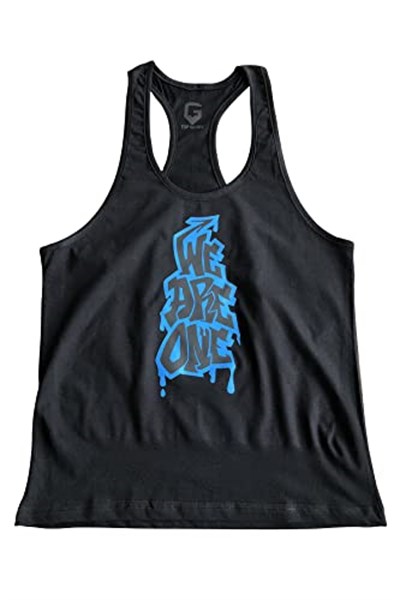 TOP GLORY (T990) FİTNESS GYM TANK TOP ATLET SPORCU ATLETİ 5064 SİYAH-