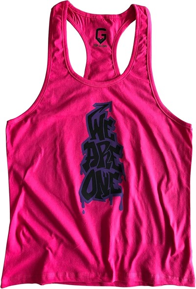 TOP GLORY (T995) FİTNESS GYM TANK TOP ATLET SPORCU ATLETİ 5063 FUŞYA-