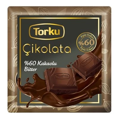 Torku Çikolata Bitter%60 60 g