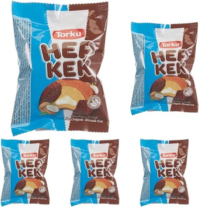 Torku Hepkek Hindistan Cevizli Soslu Mozaik Kek 45 Gr 2li paket