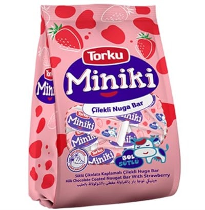 Torku Miniki Çilekli Nuga Bar 240 g