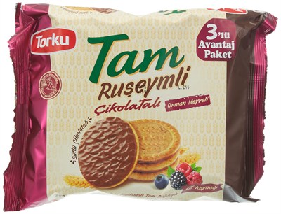 Torku Tam Ruşeymli Çik. Kplmli Orm Meyv. Bisküvi 3Lü Mp 252 Gr