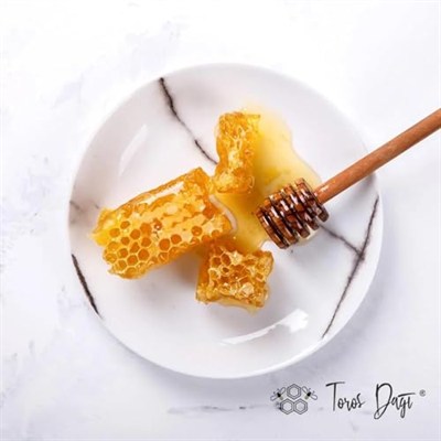 TOROS DAĞI Petekli Bal, Doğadan Gelen Natural,Katksıız Petek Balı (450, Gram)