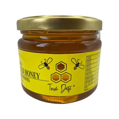 TOROS DAĞI Süzme Doğal Limon Çiçeği Balı 400 Gr -%100 Saf ve Lezzetli Bal -Limon Aromalı Çiçek Balı -Doğadan Sofranıza Kalite