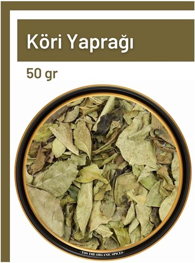 TOS The Organic Spices Köri Yaprağı 50 gr (1. Kalite) Murraya Koenigii Curry Leaf Hindistan, TOS1731