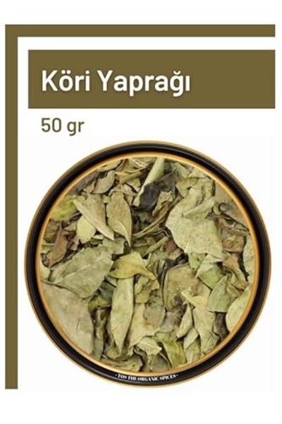 TOS The Organic Spices Köri Yaprağı 50 gr (1. Kalite) Murraya Koenigii Curry Leaf Hindistan, TOS1731