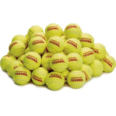 Tourna Basınçsız Tenis Topu 60 Adet (1li Paket) Sarı