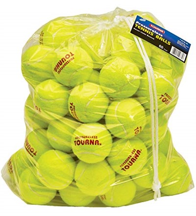 Tourna Basınçsız Tenis Topu 60 Adet (1li Paket) Sarı