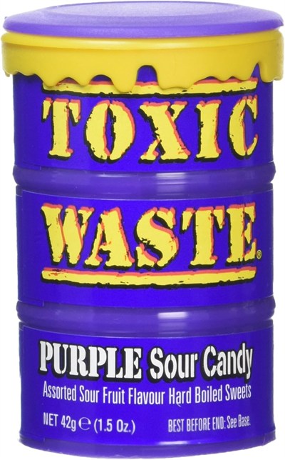 Toxic Waste Purple Ekşi Şeker 42Gr (Mor)
